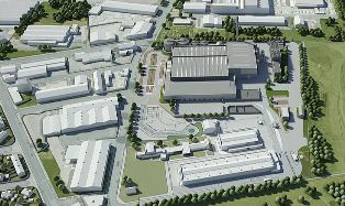 An artist's impression of how the new Polmadie site will look